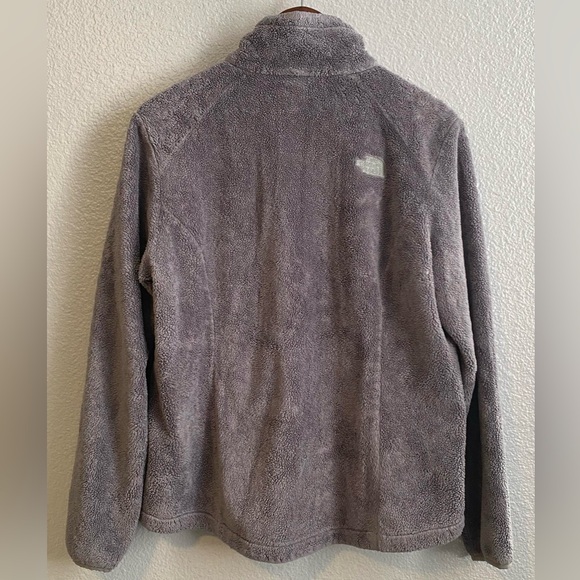 The North Face Women’s Full Zip Fleece Grey Jacket Size L - Picture 4 of 7